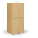 Velkokapacitní regál, 841 x 846 x 2000 mm, buk