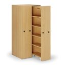 Velkokapacitní regál, 841 x 846 x 2000 mm, buk