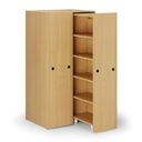 Velkokapacitní regál, 989 x 846 x 2000 mm, buk