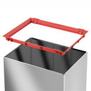Velkoobjemový odpadový box Big-Box Swing XL, 52 l, samozavírací, nerez lesklý