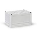 Velký skládací regálový box XL 62 l, 558x360x310 mm, bílý