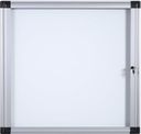 Venkovní vitrína s magnetickou popisovatelnou tabulí, 781 x 1042 mm
