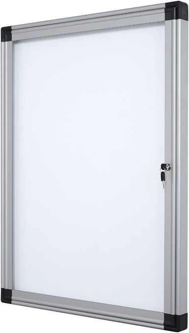 Venkovní vitrína s magnetickou popisovatelnou tabulí, 781 x 735 mm