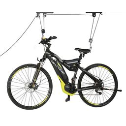 Věšák na kolo na strop, kladkový, nosnost 20 kg