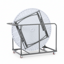 Vozík na okrúhle cateringové stoly