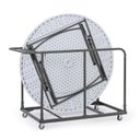 Vozík pro kulaté cateringové stoly