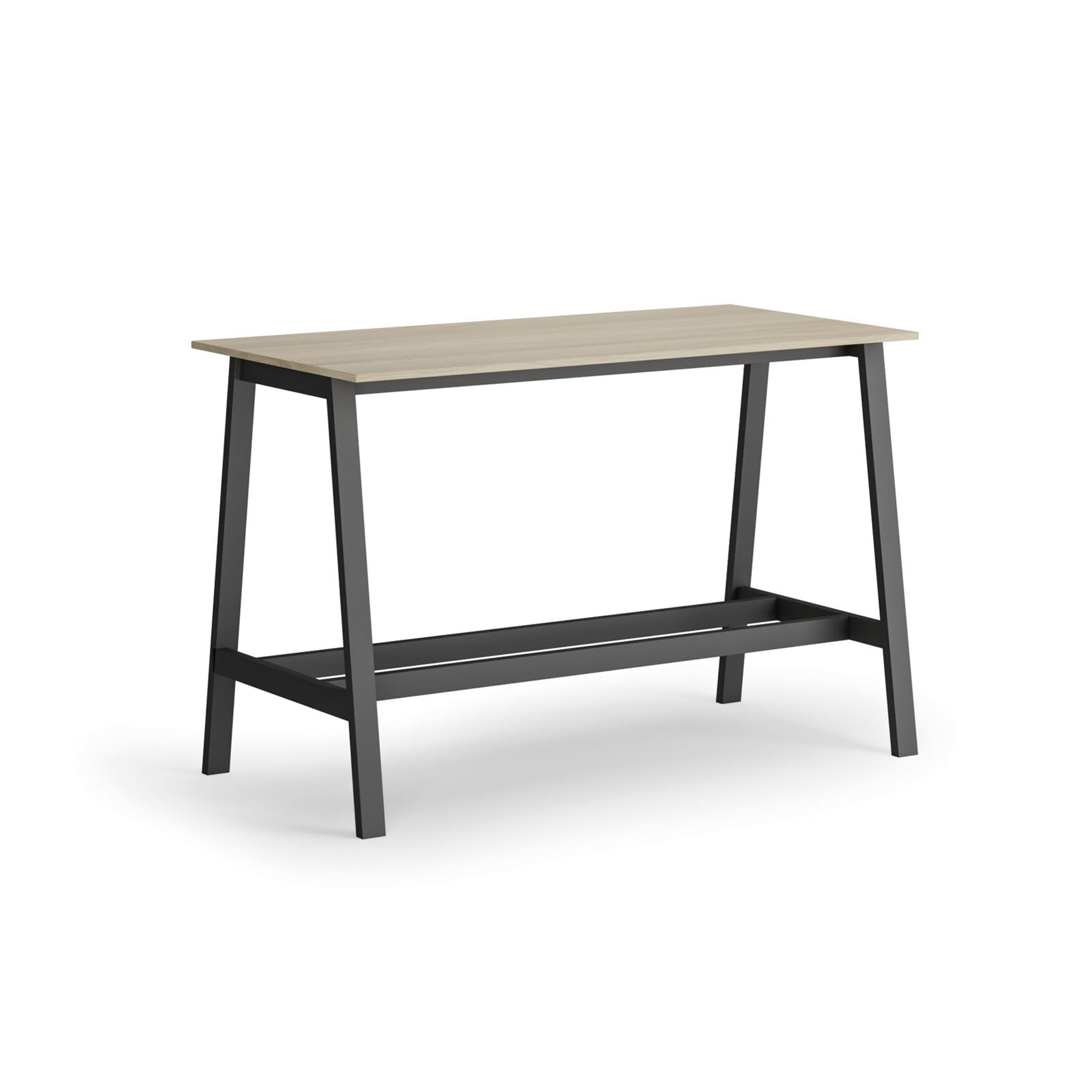 Vysoký barový stôl, 1600 x 800 mm, dub prírodný