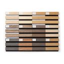 Vzorník akustických panelů – sada 12 vzorků o rozměrech 12 × 12 cm