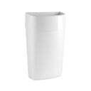 Wand-Abfalleimer MERIDA ONE 40 l, offen, weiß