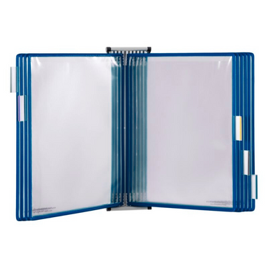 Wandhalterset mit 10 Taschen, blau