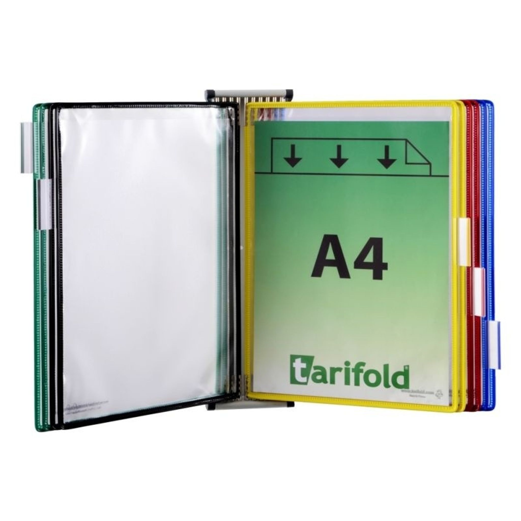 Wandhalterset mit 10 Taschen, gemischte Farben