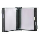 Wandhalterset mit 10 Taschen, schwarz