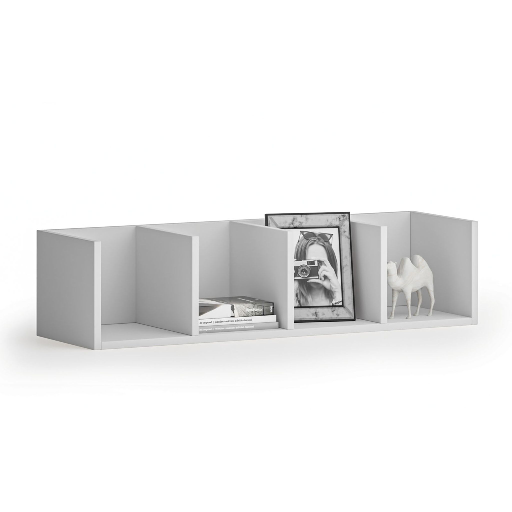 Wandregal 1000 x 310 x 250 mm, grau