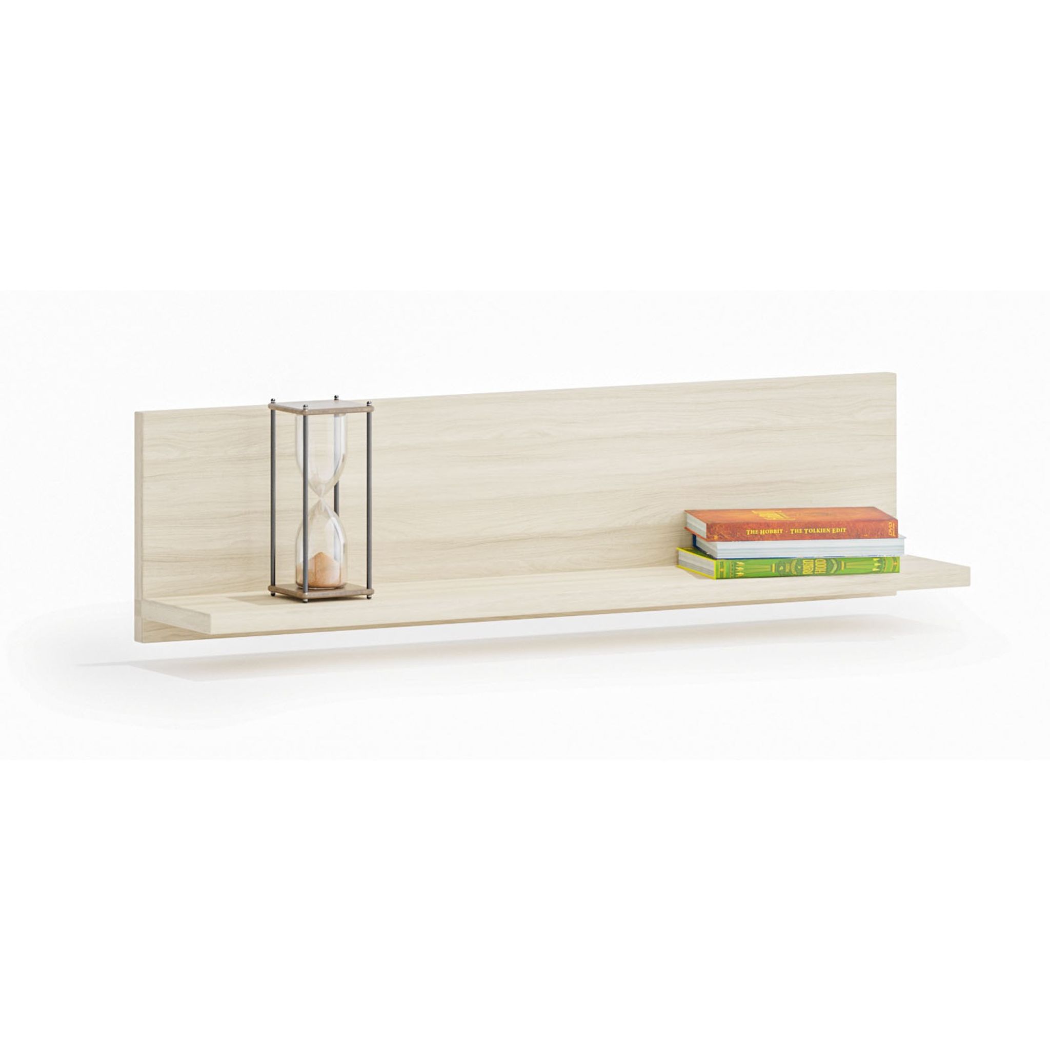 Wandregal 800 x 150 x 200 mm, Eiche natur