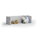 Wandregal 800 x 310 x 250 mm, grau