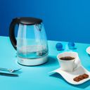 Wasserkocher K1 Crystal Glass Black Wasserkocher K1 Crystal Glass Black