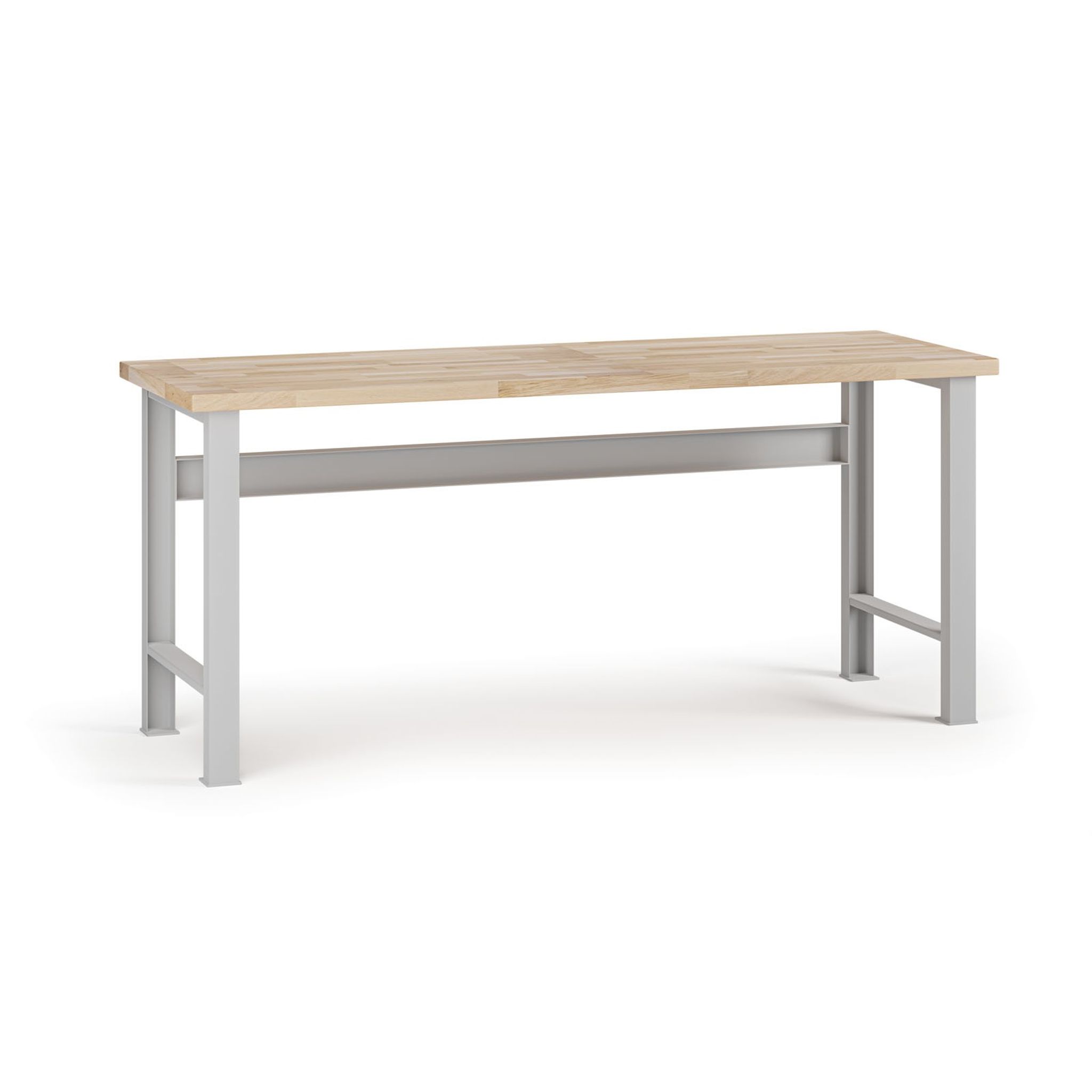 Werkbank G7, Buche-Leimholzplatte, 2100 x 685 x 840 mm