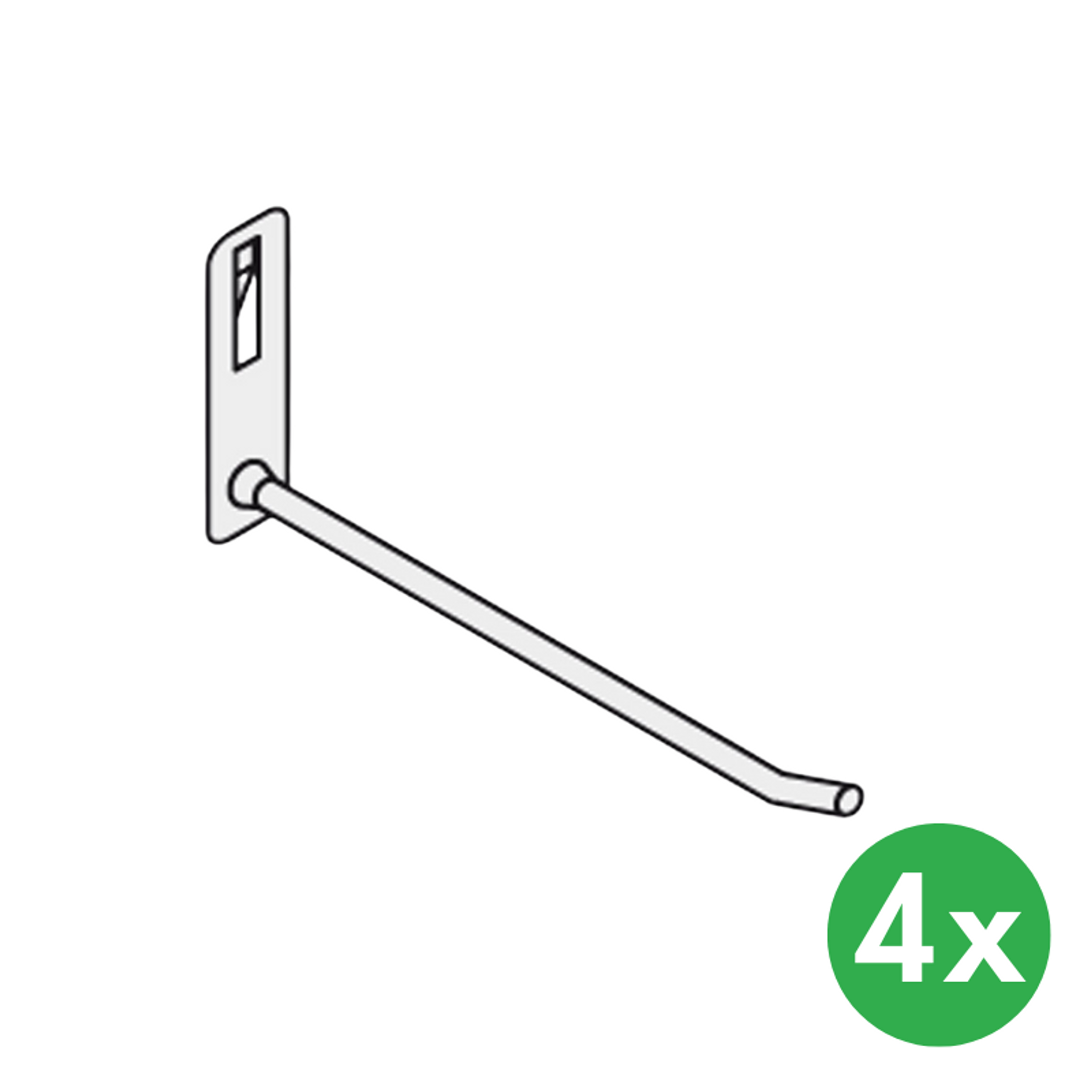 Werkzeughalter - Haken für ELEMENT SYSTEM, 4 Stk.