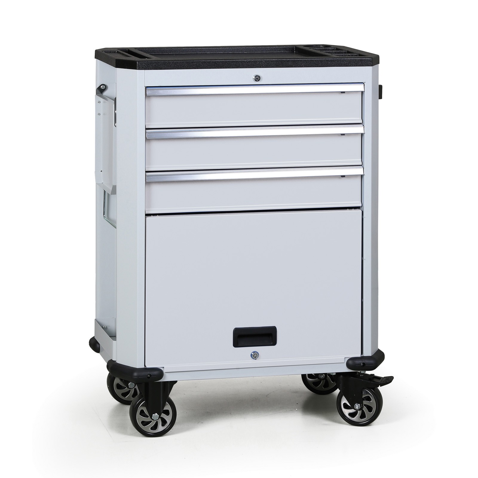 B2B Partner Werkzeugwagen EXPERT, 4 Schubladen, grau