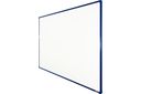 Whiteboard, Magnettafel, mit Keramikoberfläche boardOK, 1800 x 1200 mm, blauer Rahmen