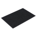 Widerstandsfähige Eingangsmatte mit PVC 1+1 GRATIS, 120 x 180 cm, schwarz
