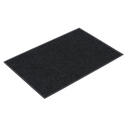 Widerstandsfähige Eingangsmatte mit PVC 1+1 GRATIS, 60 x 90 cm, schwarz