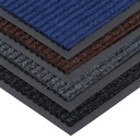 Widerstandsfähige Eingangsmatte mit PVC 1+1 GRATIS, 90 x 150 cm, schwarz