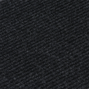 Widerstandsfähige Eingangsmatte mit PVC, 120 x 180 cm, schwarz