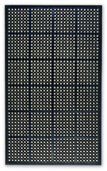 COBA Widerstandsfähige Gummimatte, 90 x 150 cm, schwarz 2