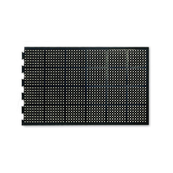 COBA Widerstandsfähige Gummimatte, 90 x 150 cm, schwarz 3