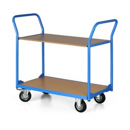 Wózek platformowy COMPACT, 2 półki