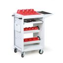 Wózek warsztatowy mobilny na narzedzia, 1 szuflada, 900 x 830 x 470 mm