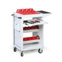 Wózek warsztatowy mobilny na narzedzia, 1 szuflada, 900 x 830 x 470 mm