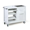 Wózek warsztatowy mobilny na narzedzia, 2 szuflady, 900 x 1080 x 470 mm