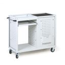Wózek warsztatowy mobilny na narzedzia, 2 szuflady, 900 x 1080 x 470 mm