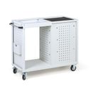 Wózek warsztatowy mobilny na narzedzia, 2 szuflady, 900 x 1080 x 470 mm