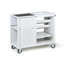 Wózek warsztatowy mobilny na narzedzia, 2 szuflady, 900 x 1080 x 470 mm