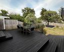 WPC-Terrassendielen koextrudiert, Vollprofil, 140 × 23 × 2850 mm, 4 Stk., Anthrazit