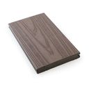 WPC-Terrassendielen koextrudiert, Vollprofil, 140 × 23 × 2850 mm, 4 Stk., rosewood