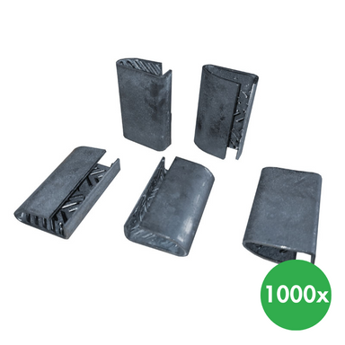 XL-Blechklemme für die PE- oder PP-Umreifung, 13 mm, 1000 Stk.
