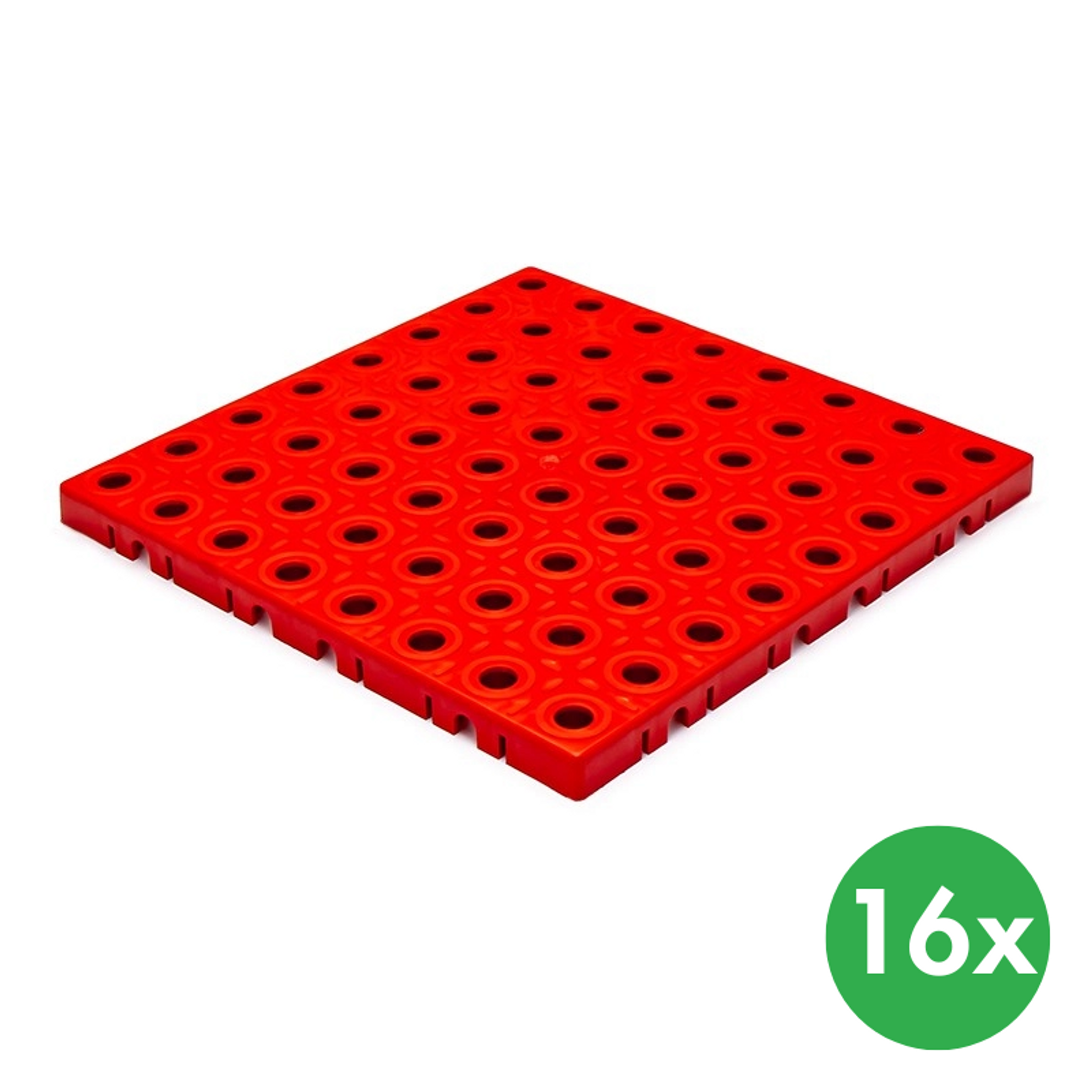 Základní deska GripTil, 16 ks, červená