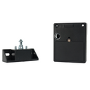 Zamek RFID z NFC F019, do montażu podtynkowego, czarny