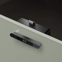 Zámek se čtečkou RFID karet F132R, hliník, černý