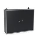 Závesná skrinka na stenu G1, 600 x 800 x 200 mm, 2 dvere, perforovaná
