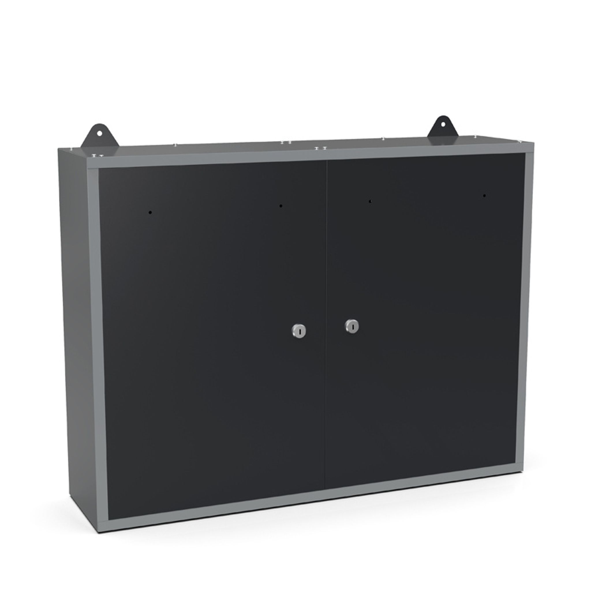 Závesná skrinka na stenu G1, 600 x 800 x 200 mm, 2 dvere, perforovaná