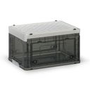 Zusammenklappbare Kunststoff-Regalbox M 20 l, 415×290×235 mm