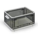 Zusammenklappbare Kunststoff-Regalbox M 20 l, 415×290×235 mm