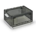 Zusammenklappbare Kunststoff-Regalbox M 20 l, 415×290×235 mm