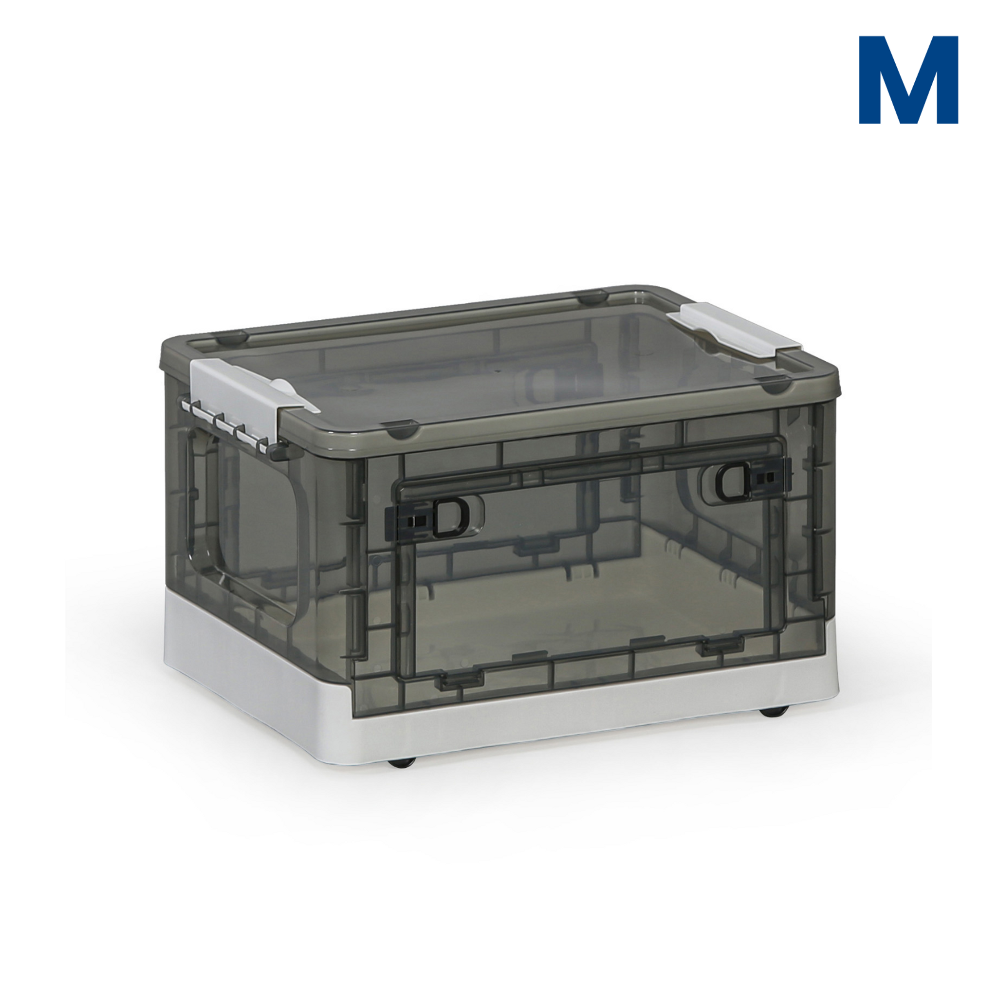 Zusammenklappbare Kunststoff-Regalbox M 20 l, 415×290×235 mm