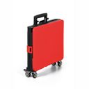 Zusammenklappbarer Einkaufswagen 30 l, Kapazität 30 kg, 4 Schwenkräder